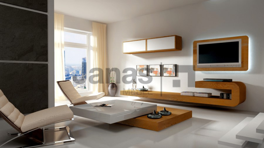 Modern wooden kitchen furniture ergonomic chairs Janas Poland 01